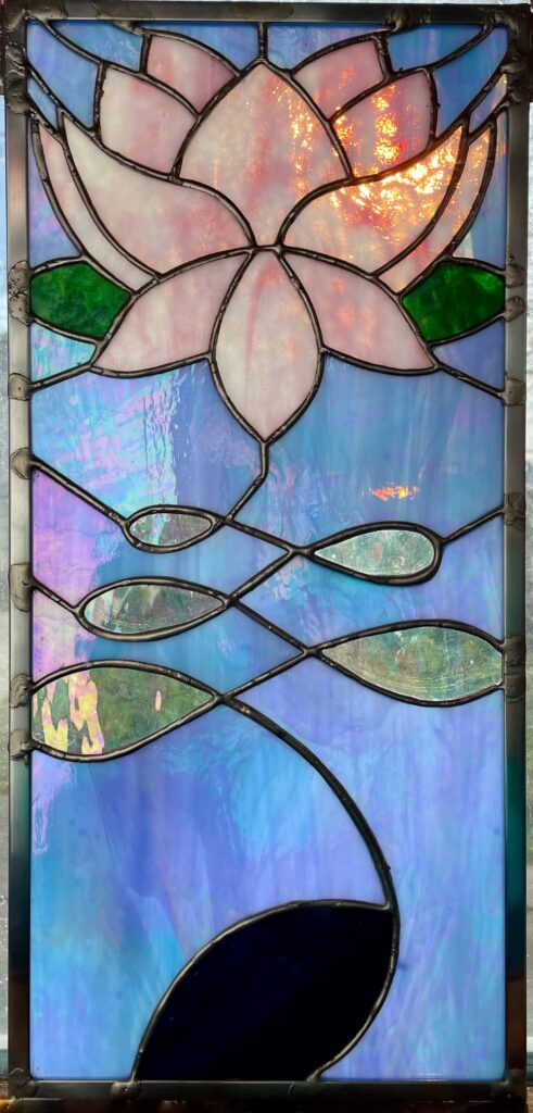 Shamanic session with stained glass creation